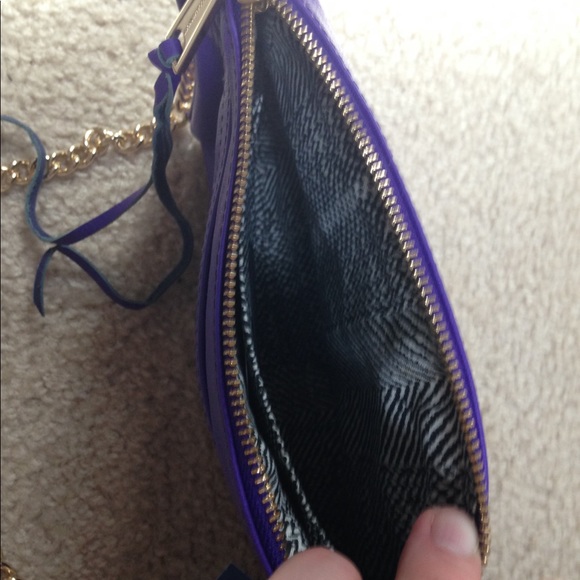 SOLD!NWT Rebecca Minkoff Mini Mac in Hyper Purple - Picture 5 of 5